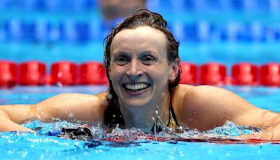 Katie Ledecky Is Unrecognizable Out Of The Pool