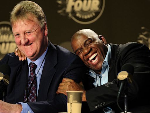 "It's unfortunate that we got cheated in a lot of them games in the playoffs" - Larry Bird's hilarious joke about his rivalry with Magic Johnson