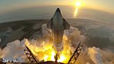 Watch Amazing Views Of How SpaceX's Starship 25 And Super Heavy Booster 9 Liftoff And Separation