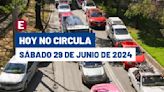 ¿Quién descansa? Hoy No Circula en CDMX y Edomex este sábado 29 de junio