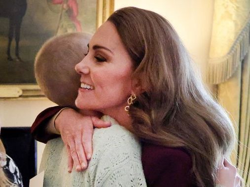 Kate, Princess of Wales, pictured meeting 'inspiring' teen with rare and aggressive form of cancer