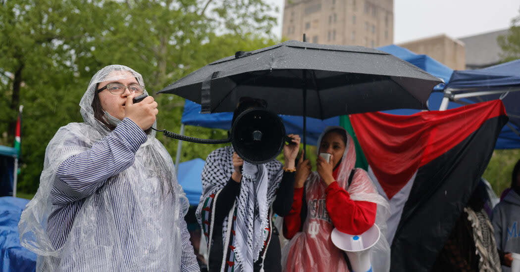 At Indiana University, Protests Only Add to a Year Full of Conflicts