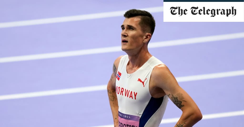 ‘Total humiliation’: Jakob Ingebrigtsen’s 1500m fourth-place finish causes Norwegian fury