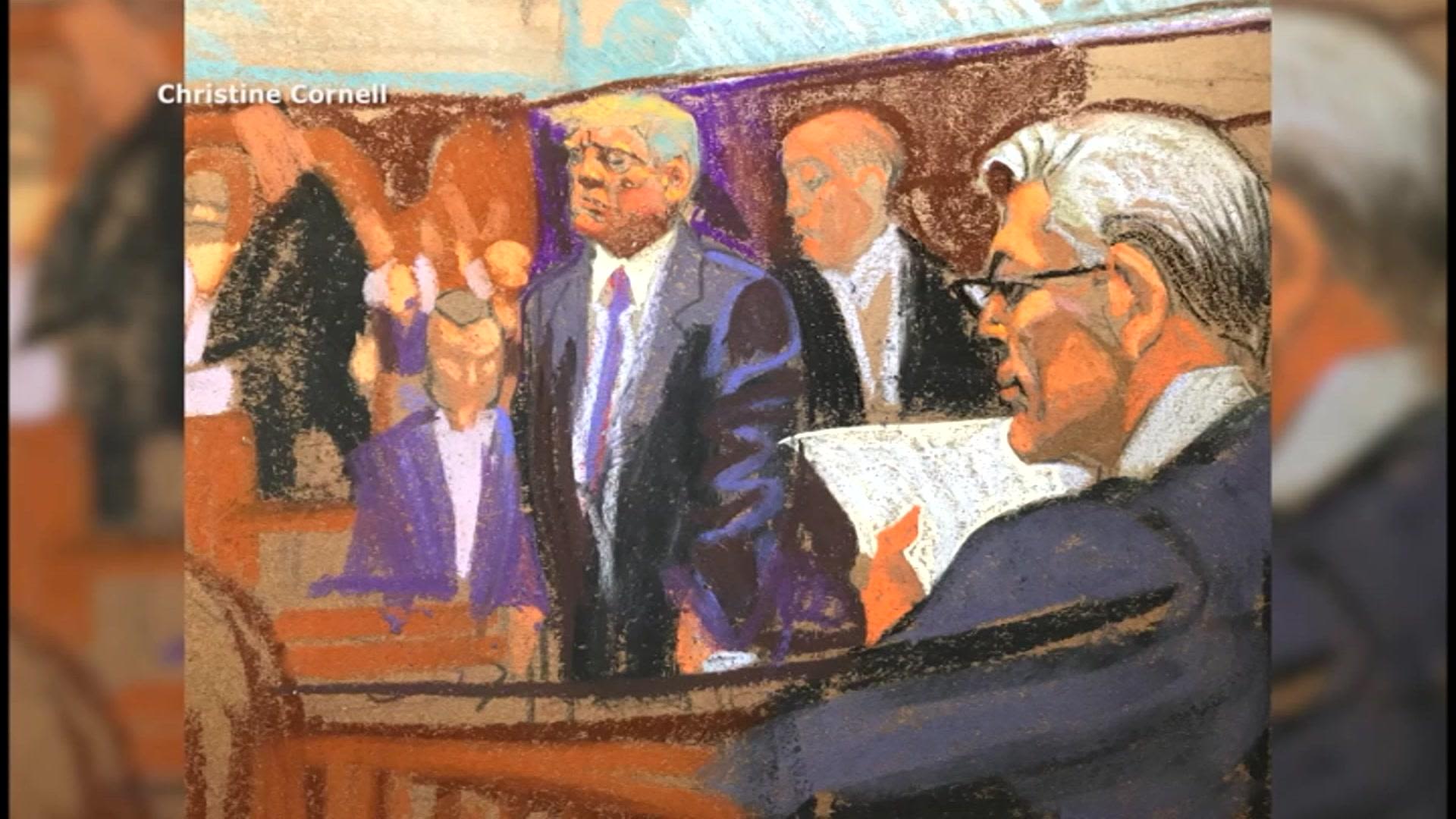 What it was like in the courtroom as Trump's guilty verdict was read