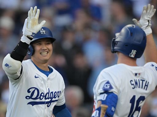 Shohei Ohtani leads off, Will Smith 2nd for Dodgers in 1st game after Mookie Betts injury