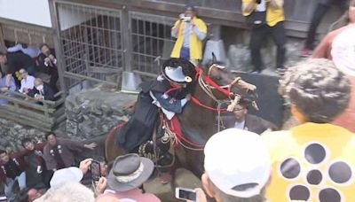 日本神社祭典騎馬登斜坡致馬匹重傷人道毀滅 12人被檢控暴力對待動物 | am730