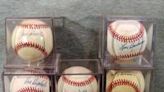 What's it worth on eBay? Signed baseballs