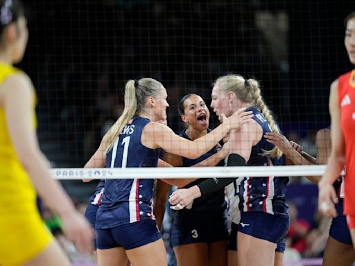 Chinese women beat reigning Olympic champion United States in volleyball