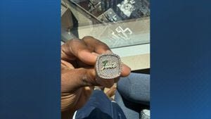 Ring lost during championship parade returned to Celtics star