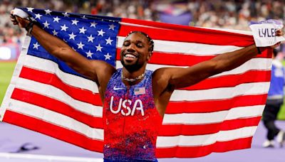 'Respect': Magic Johnson, Dwyane Wade lead reactions to Noah Lyles winning 100m