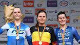 Lotte Kopecky wins sixth consecutive elite women's Belgian time trial title