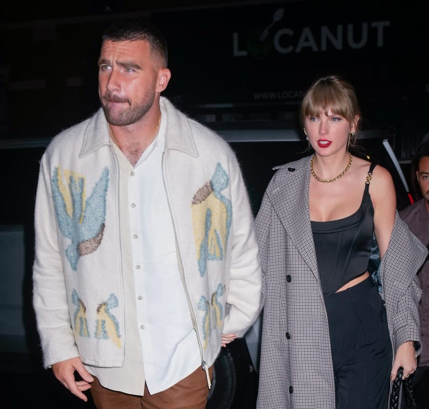 Taylor Swift and Travis Kelce Are 'Giving Danny and Sandy' From 'Grease' in Dreamy Date Night Photos