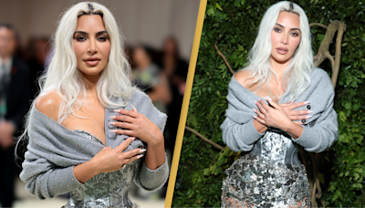 People think Kim Kardashian had a ‘wardrobe malfunction’ after she wore ‘raggedy’ sweater to Met Gala