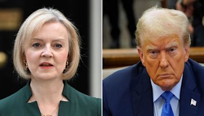 Liz Truss says world was ‘safer’ under Donald Trump as she endorses him for US President