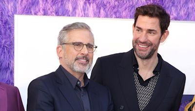 John Krasinski Recalls How His Former ‘Office’ Co-Star Steve Carell Made Him Cry on ‘IF’ Set