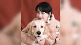 Li Qinqin takes care of Kathy Chow's dog