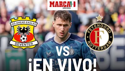 Go Ahead vs Feyenoord EN VIVO. Partido hoy - Santi Giménez en Eredivisie 2024 | Marca