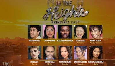 Principal Cast Set For IN THE HEIGHTS at the Muny