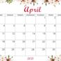 april Calendar