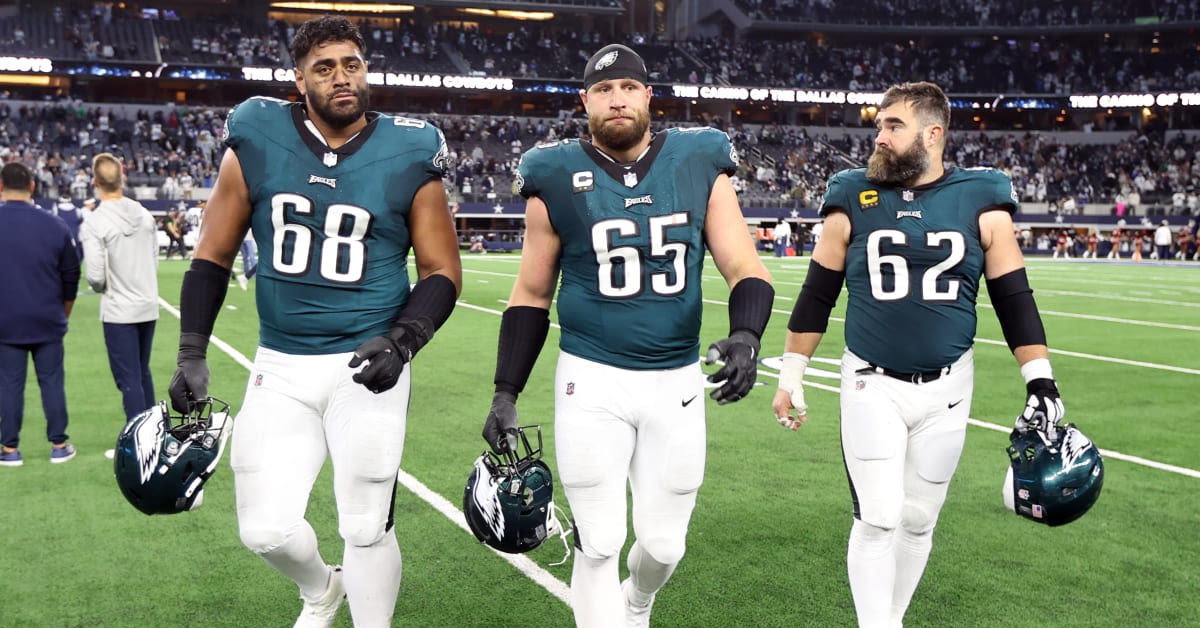 Eagles O-Line Ready To Dominate Even Without Kelce