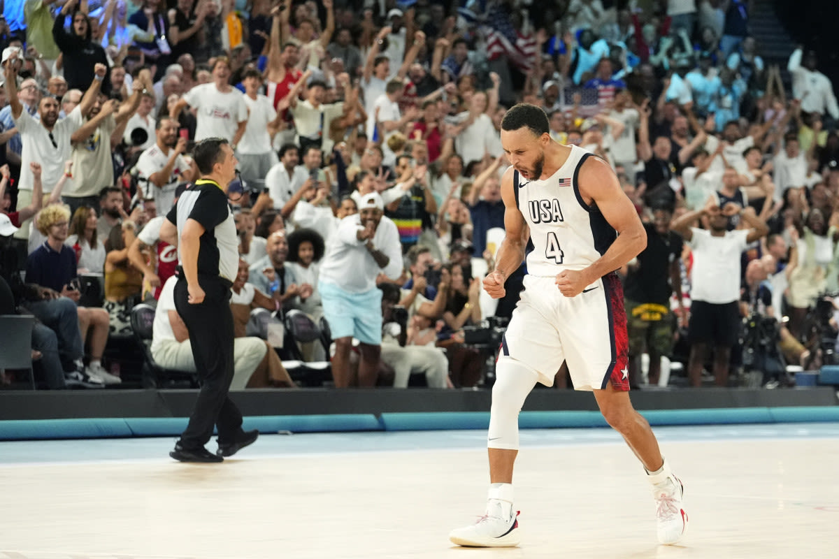 Steph Curry's Wife Posts Two-Word Reaction To Breakout Olympic Game