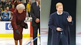 Prince Harry Drops Ceremonial Puck at Vancouver Canucks Game 21 Years After Queen Elizabeth