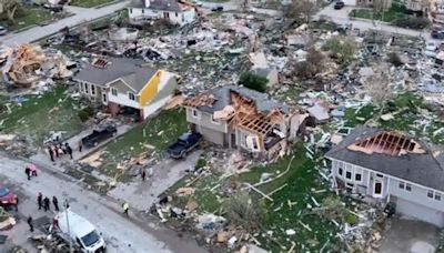 Alerta en Estados Unidos: decenas de tornados azotan el centro del país y arrasan varios domicilios en Nebraska