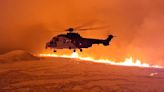 Man rescued near erupting Iceland volcano