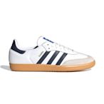 Adidas Samba OG 男鞋 女鞋 深藍白色 皮革 麂皮 復古 德訓 情侶 休閒鞋 IF3814