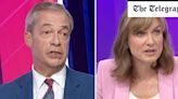 Nigel Farage demands apology from Fiona Bruce after fiery Question Time