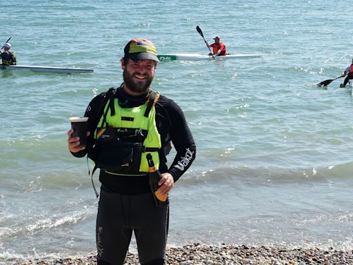 Kayaker’s ‘surreal’ return to land after 58 days paddling around British coast