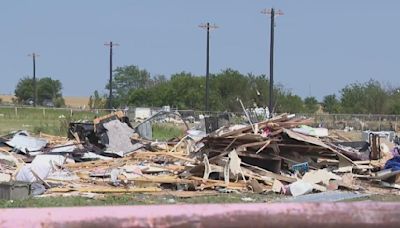 North Texas tornado survivors shed tears, call the experience "traumatic"