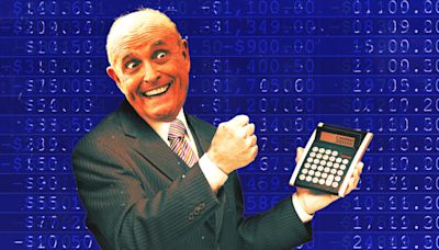 Rudy Giuliani Forced to Learn Accounting After Bankruptcy Beancounter Bails