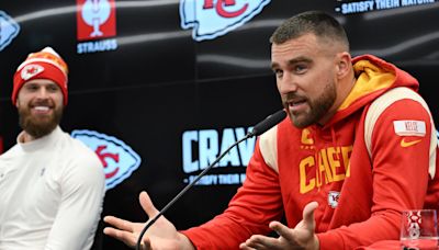 Travis Kelce Breaks Silence On Harrison Butker Controversy | iHeart