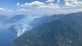 Work continues on six significant wildfires near B.C.'s Slocan Lake