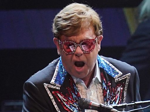 Elton John sells Gucci jackets and Versace shirts in support of Aids charity