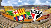 Barcelona vs. Sao Paulo hoy EN VIVO, por Copa Libertadores: hora, posibles formaciones y TV