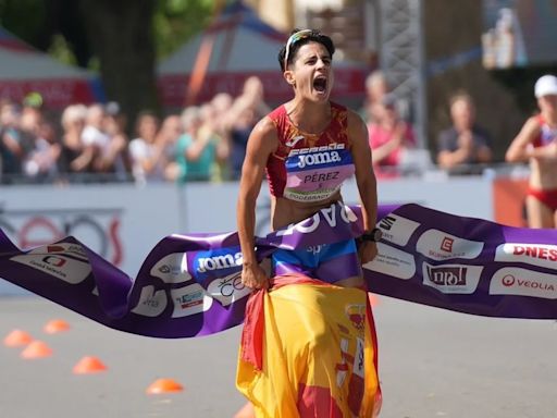 Quién es María Pérez: la bicampeona mundial en marcha y campeona europea que lucha por una medalla en París