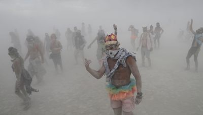 Burning Man Attendees Blasted by Giant Dust Storm During Desert Exodus