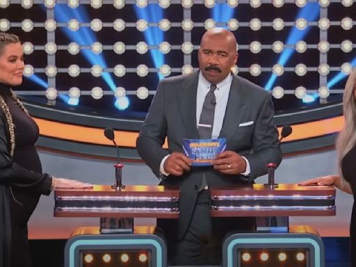 Steve Harvey Discusses What It Was Like Having 'So Many' Kardashians On Family Feud