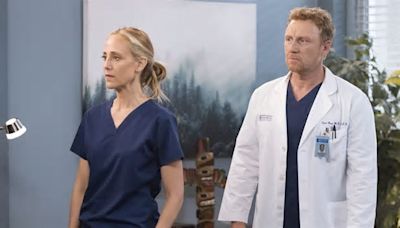 Grey's Anatomy star Kim Raver teases explosive finale