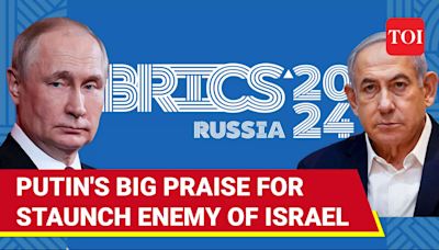Putin Showers Praise On Israel's Staunch Enemy | 'Russia's Ties With...' | Watch | International - Times of India Videos
