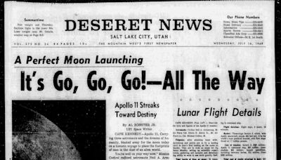 Deseret News archives: Apollo 11 launched, and proved a major media event