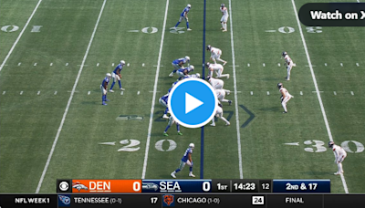 WATCH: Broncos LB Alex Singleton intercepts Geno Smith pass