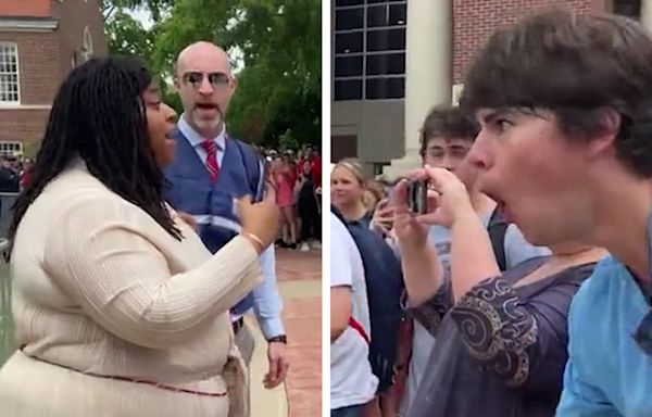 Black Protester Called 'Lizzo' By White Guys, Receives Monkey Taunts