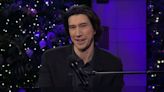 Adam Driver Host “SNL”, Shows Off Piano Skills, Asks Santa for People to Stop Saying He 'Killed Han Solo'