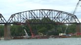 Construction on new rail bridge focuses on building piers