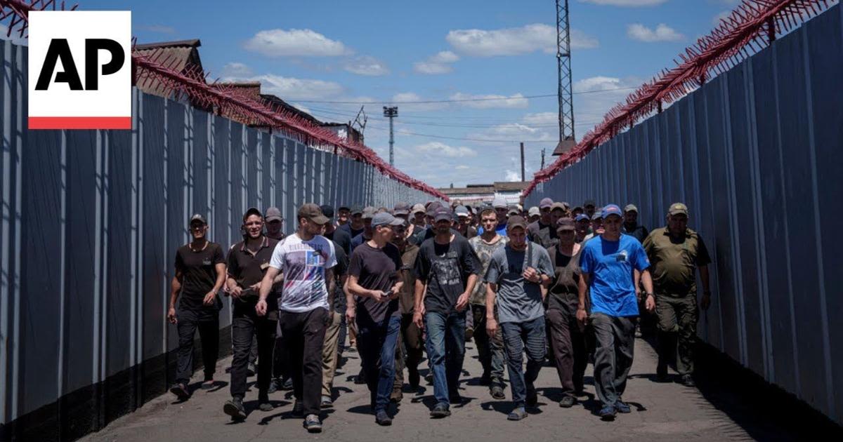 Ukraine's prisoners offered freedom at a high price: Joining the fight against Russia