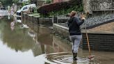 Überschwemmungen setzen auch Teile von Belgien und Ostfrankreich unter Wasser