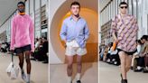 Gucci’s show taps into the trend of ‘sexy but nerdy’ short shorts for men